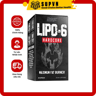 Nutrex research lipo 6 hardcore - viên uống hỗ trợ đốt mỡ mạnh mẽ nhất