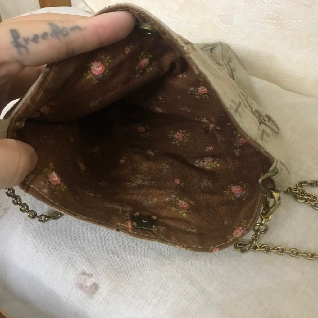 Túi đeo chéo handmade nhiều ngăn