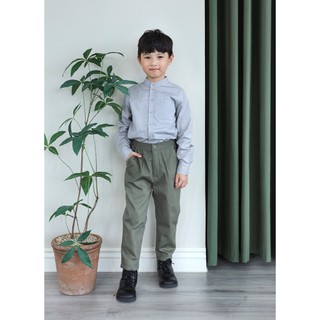 Quần kaki dài _ Xanh quân đội