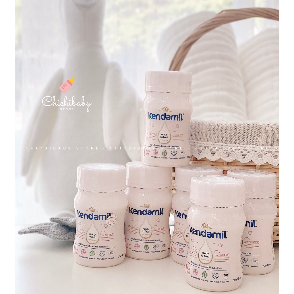 Sữa nước pha sẵn 𝗞𝗘𝗡𝗗𝗔𝗠𝗜𝗟 𝗢𝗥𝗚𝗔𝗡𝗜𝗖 số 1 70ml