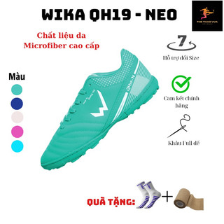 Giày Đá Bóng Wika Qh19 Neo Quang Hải Chính Hãng , Giày Bóng Đá Sân Cỏ Nhân Tạo Đã Được Khâu Toàn Bộ Đế , Tặng Kèm Tất
