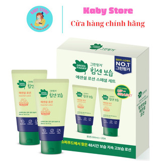 Sữa dưỡng thể, cấp ẩm cho bé greenfinger essential lotion 300ml