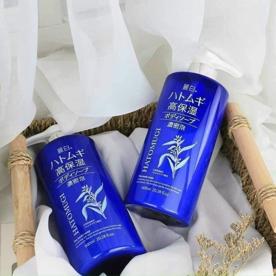 Sữa Tắm Trắng Da Ý Dĩ Hatomugi Nhật Bản