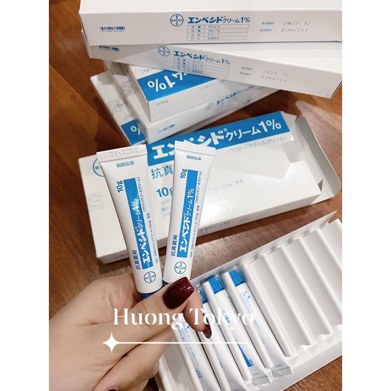 Viên đặt - Kem bôi PK Elcido 100mg của Nhật Bản vỉ 10 viên, hỗ trợ cải thiện nấm Candida