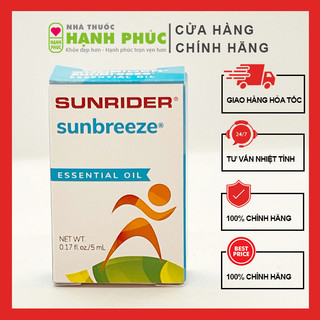 Tinh Dầu Sun Breeze - SunBreeze Của Mỹ, Tinh Dầu Sunrider Hàng Nhập Khẩu Có 100% Thành Phần Thảo Mộc Tự Nhiên