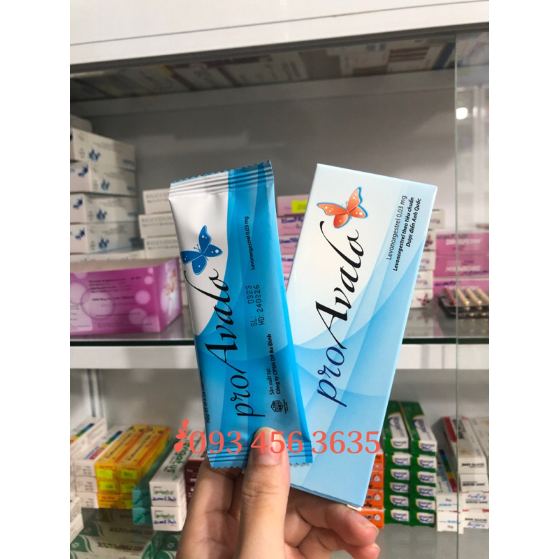 Viên Ngừa Thai Hàng ngày Avalo Mẹ CCB An Toàn Đẹp Da vỉ 28 viên