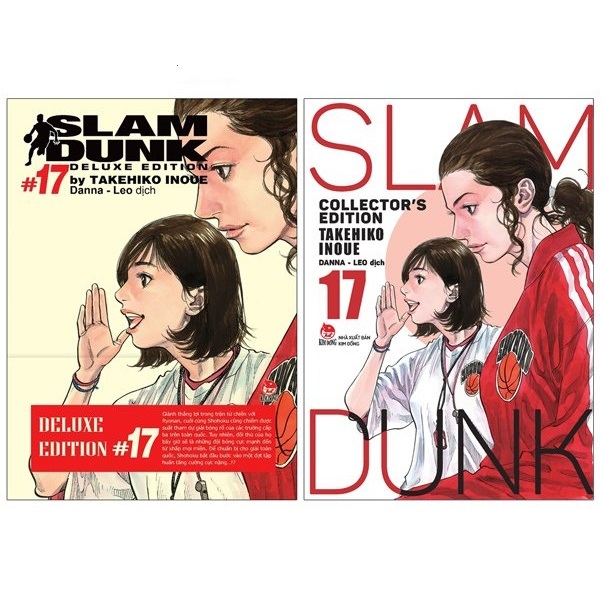 Truyện tranh - Slam dunk - Deluxe Edition Tập 6 7 9 12 14 15 16 17 18 19 20  ( 1 bìa , 2 bìa tặng kèm clearfil )