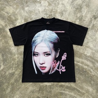 BLANK | BLACK PINK TEE - UNISEX Đen cổ tròn
