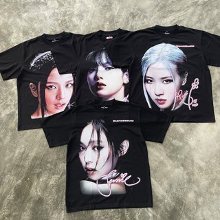 BLANK | BLACK PINK TEE - UNISEX Đen cổ tròn