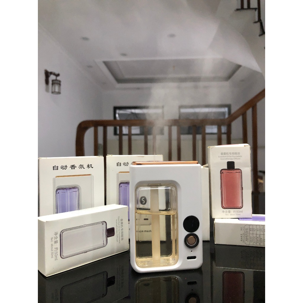 Máy tạo hương thơm tự động để bàn treo tường phòng ngủ nhà vệ sinh khuếch tán hương thơm gia đình khách sạn_ BC07