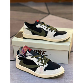 Giày sneaker Jo.rdan Travis đen thấp( giá chưa kèm box bảo vệ )