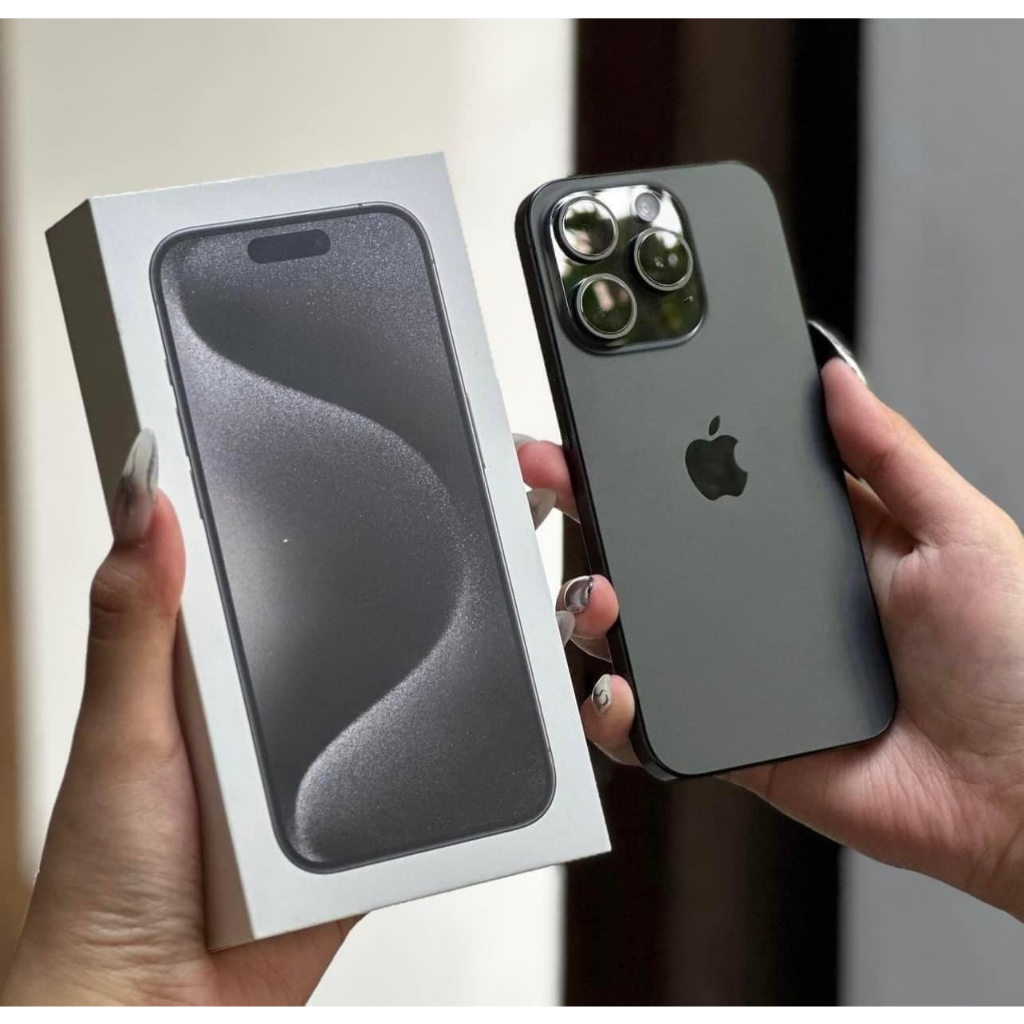 IP15 Promax Xanh titan 256gb sạc 4 lần đẹp keng