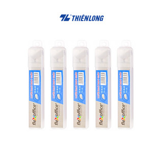 Combo 5 hộp Lưỡi dao rọc giấy Flexoffice FO-BL02