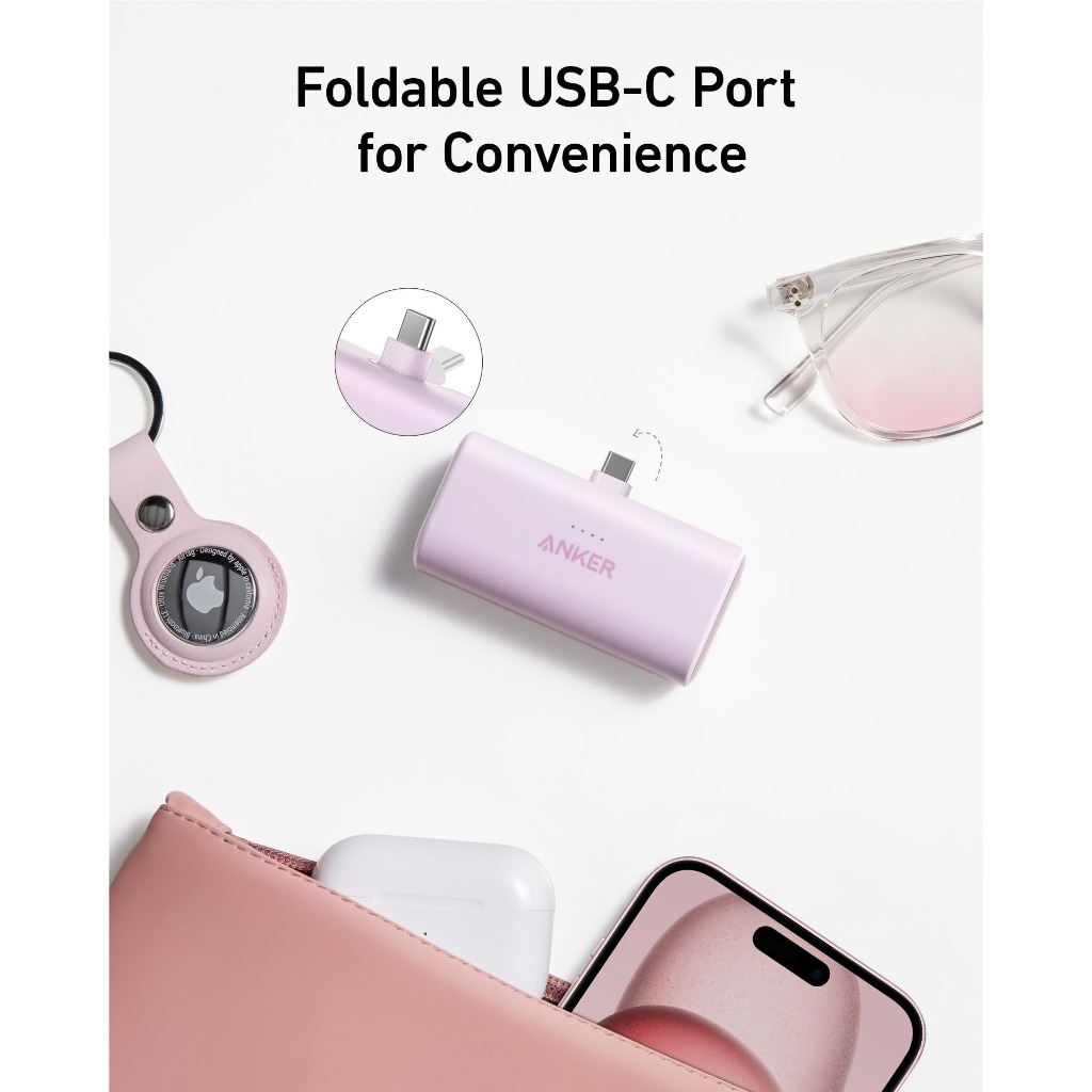 Sạc dự phòng Anker Nano - A1653 - 22.5W 5000mah  - Đen