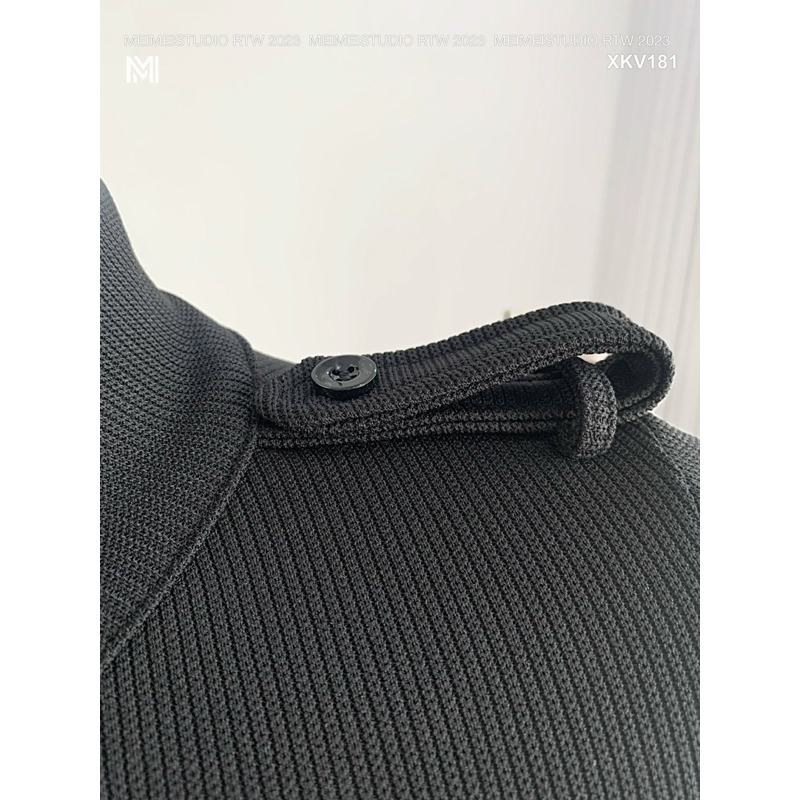 Váy body cổ trụ