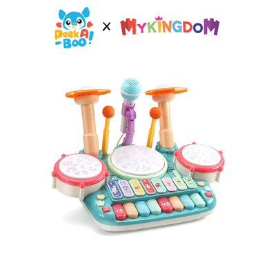 Đồ Chơi Âm Nhạc PEEK A BOO Bộ Trống Kèm Piano Vui Nhộn PAB003
