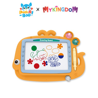 Đồ Chơi PEEK A BOO Bảng Vẽ Nam Châm Cho Bé - Cá Voi Cam Đáng Yêu PAB029