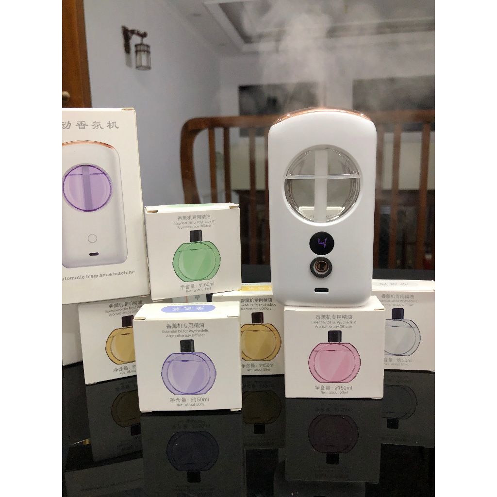 Máy tạo độ ẩm tự động thông minh tạo hương thơm máy vệ sinh khử mùi hương liệu máy khuếch tán tinh dầu_ BC11