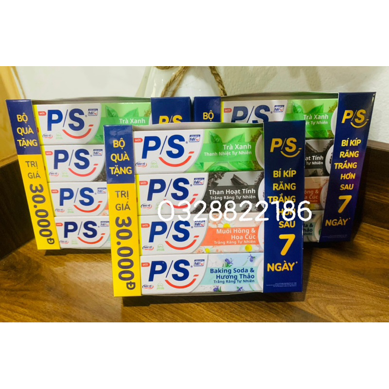 Kem Đánh Răng P/S Bảo Vệ 123 Trà Xanh  50g)