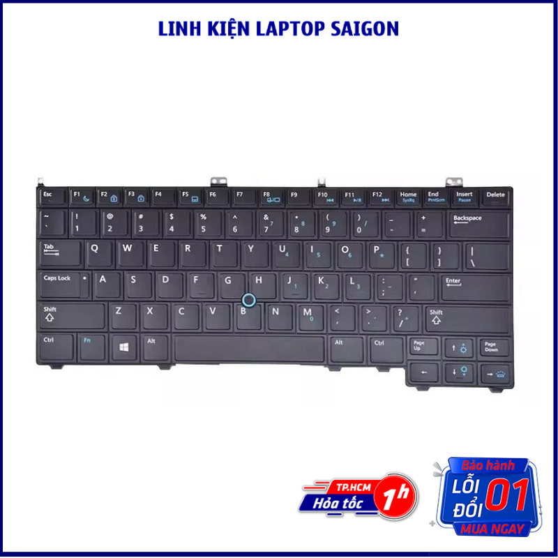 Bàn phím Laptop Dell Latitude 12 7000 E7240 E7420 E7440 7420 7240 7440 Phím Dell Latitude 7000 7240 7420 7440 7440