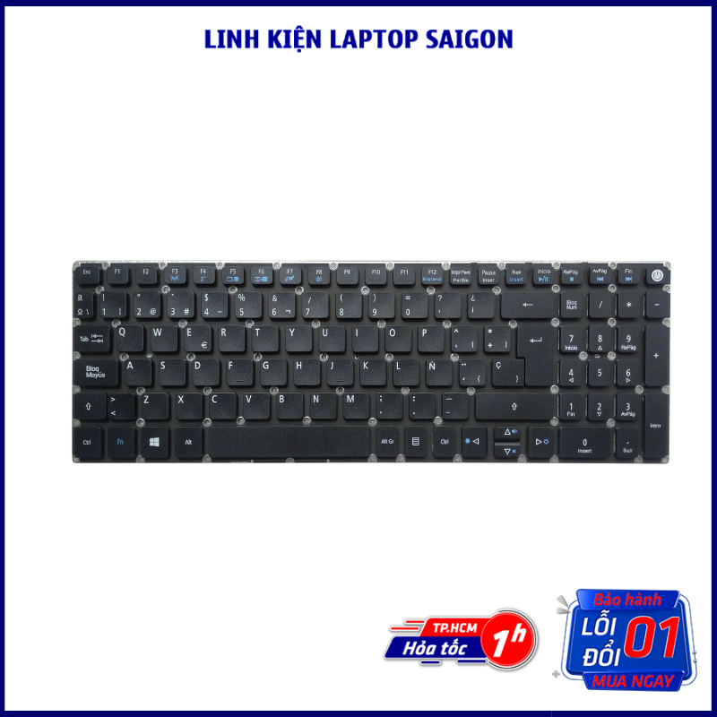Phím Laptop Acer Aspire E5 573 574 575 576 722 F5 521 571 572 573 V5 591 V3 574 Acer 573 574 575 576 722 521 571 572 573