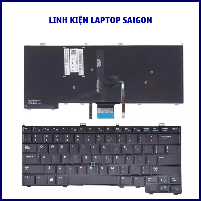 Bàn phím Laptop Dell Latitude 12 7000 E7240 E7420 E7440 7420 7240 7440 Phím Dell Latitude 7000 7240 7420 7440 7440