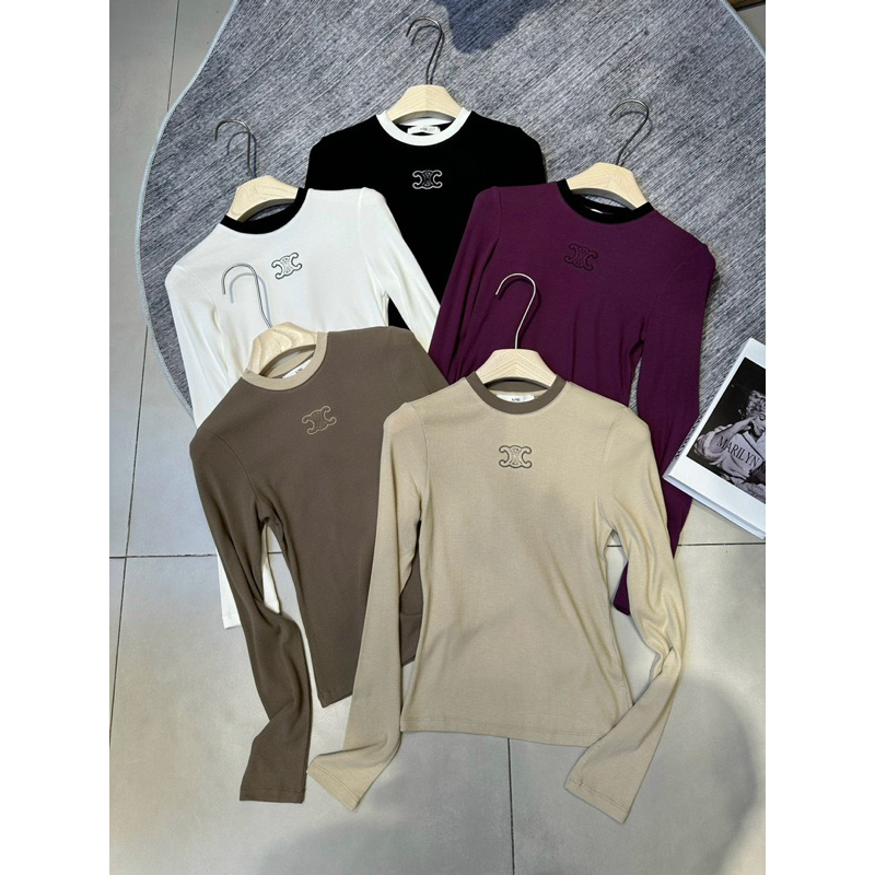 Áo thun dài giữ nhiệt ami siêu co dãn QCL1