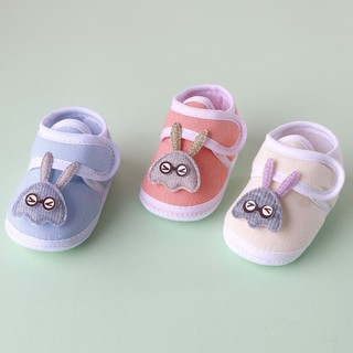 Giày tập đi Jasmine Baby vải cotton có chống trượt cho bé yêu