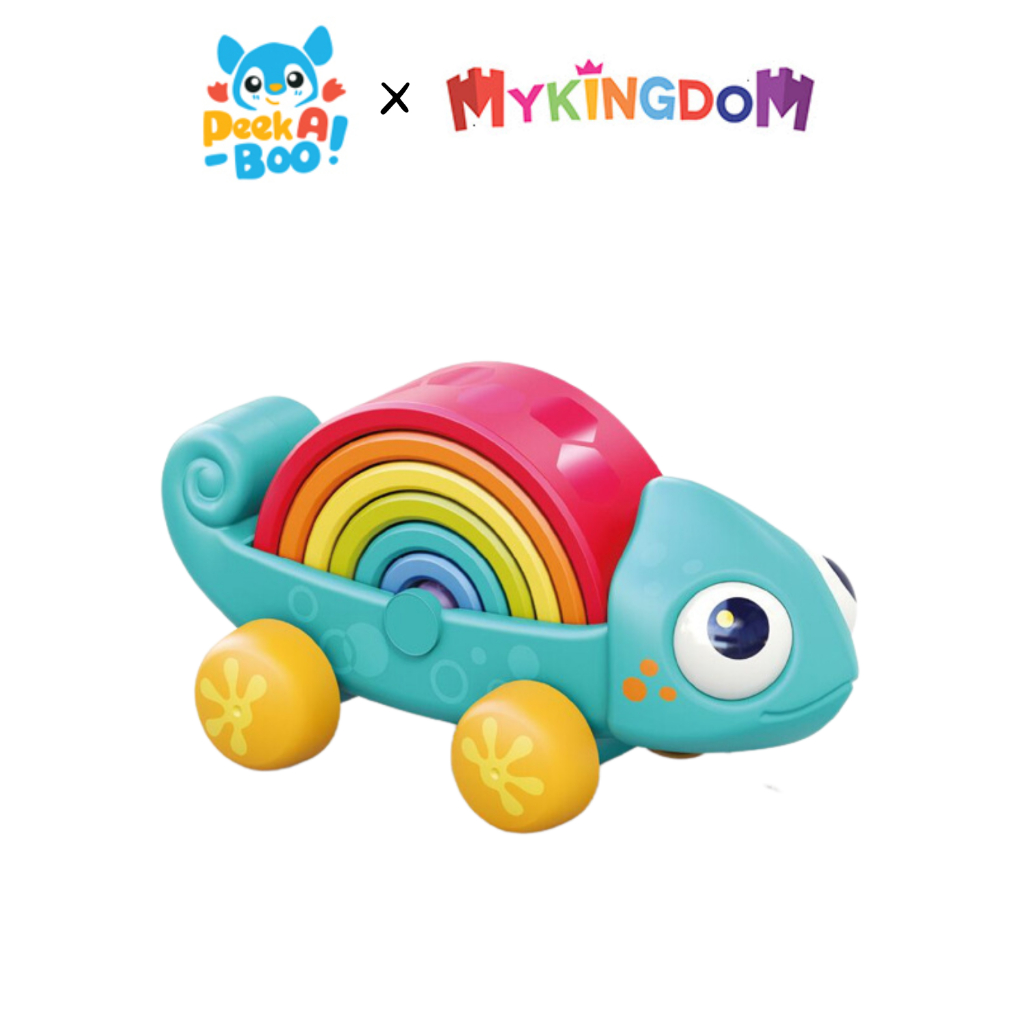 Đồ Chơi PEEK A BOO Tắc Kè Cầu Vồng Phát Triển Tư Duy Cho Bé PAB035