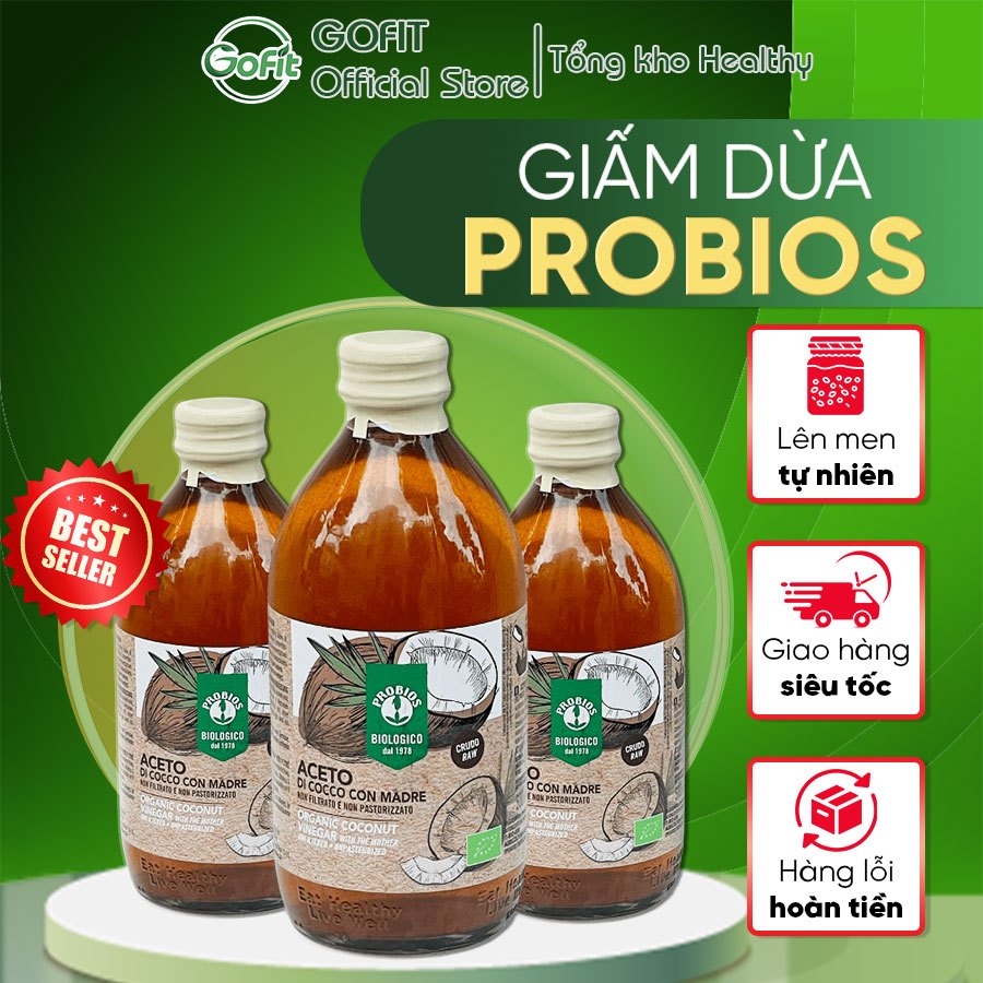 Giấm Lựu Giấm Táo Giấm Dừa PROBIOS