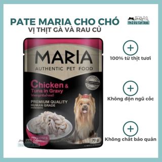 [Gói 70g] Pate Cao Cấp Cho Chó Maria