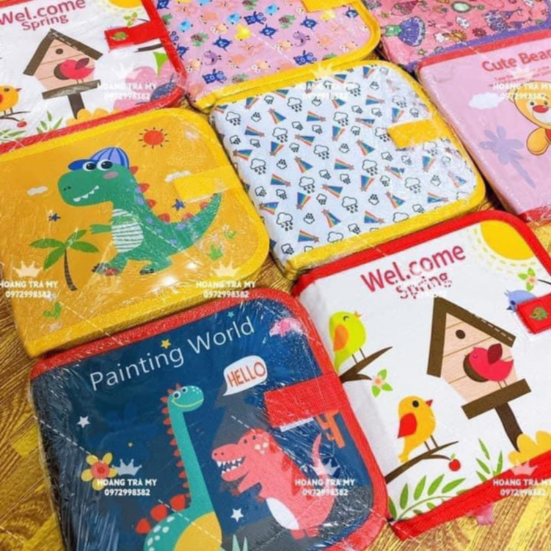 Bộ bảng vẽ cho bé bảng vẽ giáo dục cho bé tập vẽ tập viết PAPAZUM