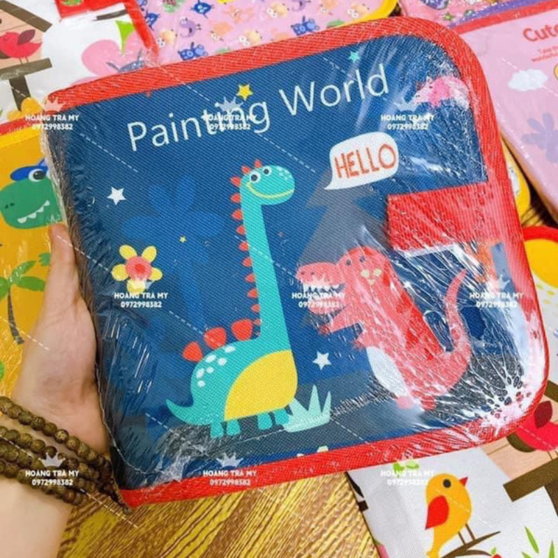 Bộ bảng vẽ cho bé bảng vẽ giáo dục cho bé tập vẽ tập viết PAPAZUM