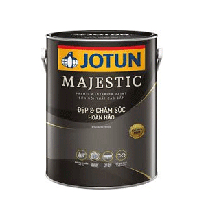 Sơn nội thất cao cấp Jotun Majestic đẹp và chăm sóc hoàn hảo 5Lit