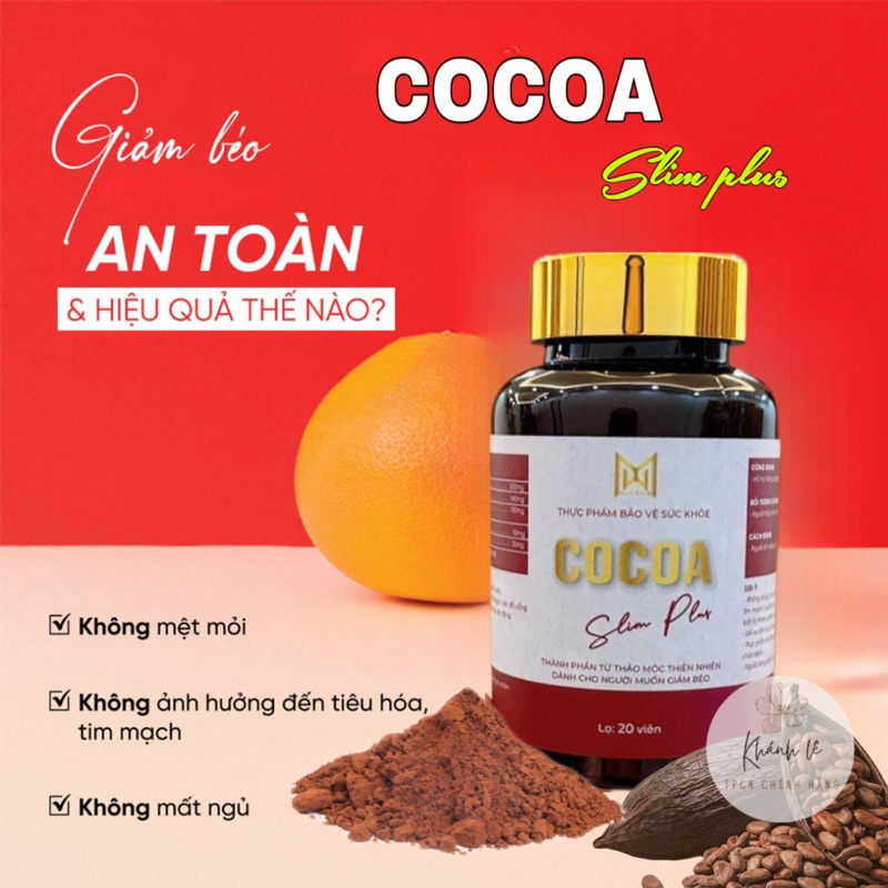 Giảm Cân Chính Hãng Cocoa plus bản mới nhất tiếng thái