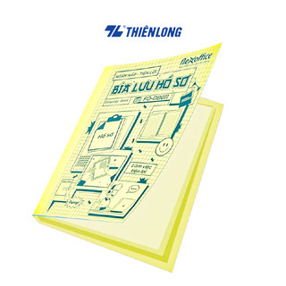 Bìa hồ sơ 20 lá A4 Thiên Long FO-DB011- Lưu trữ nhiều tài liệu