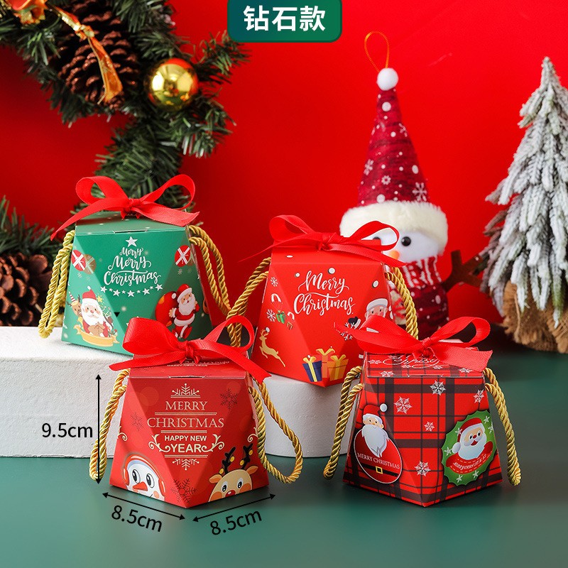 Hộp đựng quà noel giáng sinh mẫu mới 2024
