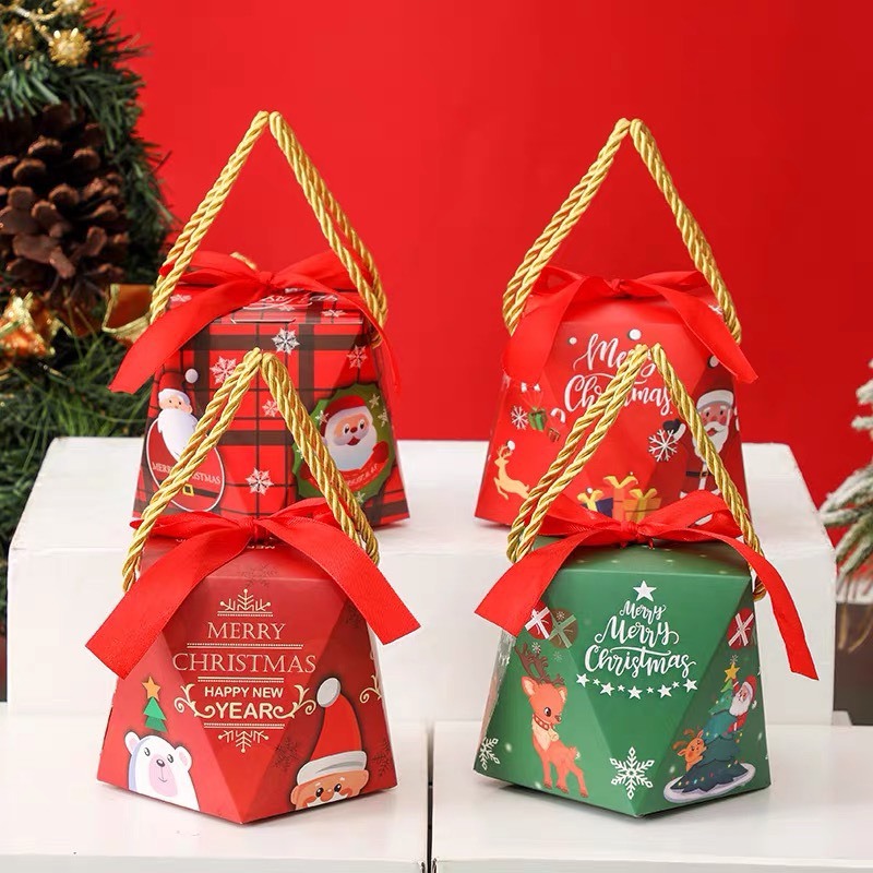 Hộp đựng quà noel giáng sinh mẫu mới 2024