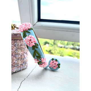 Cài tóc thêu tay Handmade by Chang