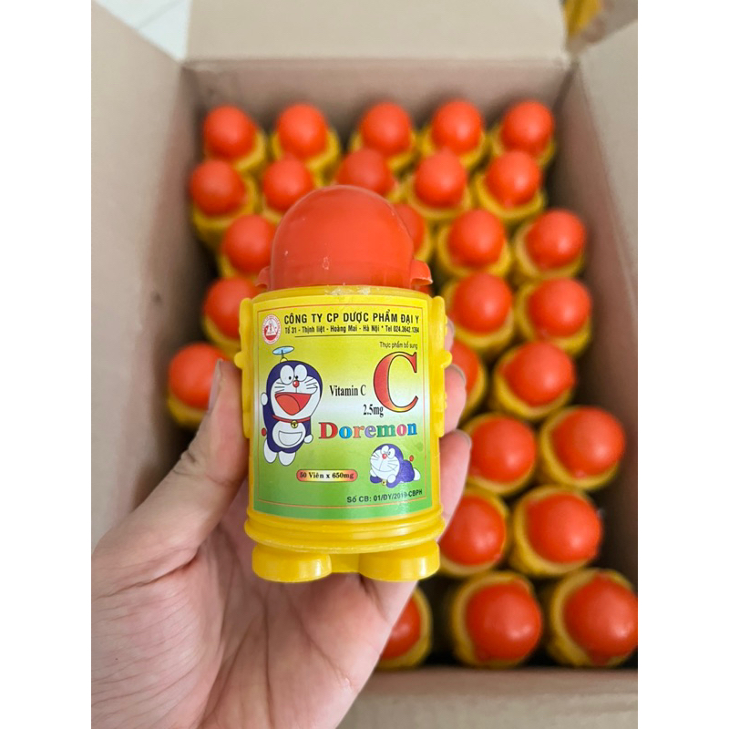 Kẹo ngậm vitamin C 2.5mg – Bổ sung vitamin C cho trẻ, thơm ngon dễ ăn