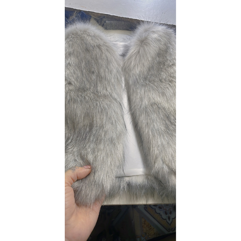 Áo khoác lông thú cao cấp dáng  ngắn cloptop