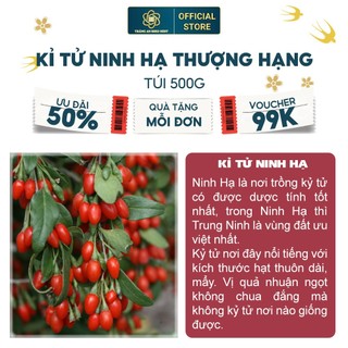 300Gr Kỉ tử Ninh Hạ thượng hạng