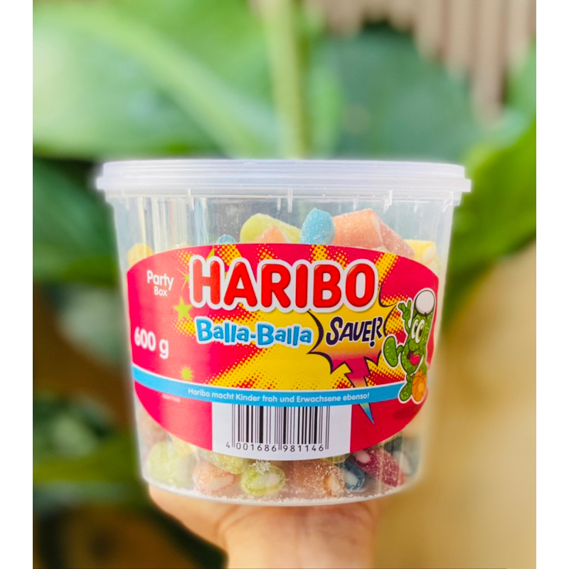 Kẹo dẻo Haribo hộp 600g - Đức