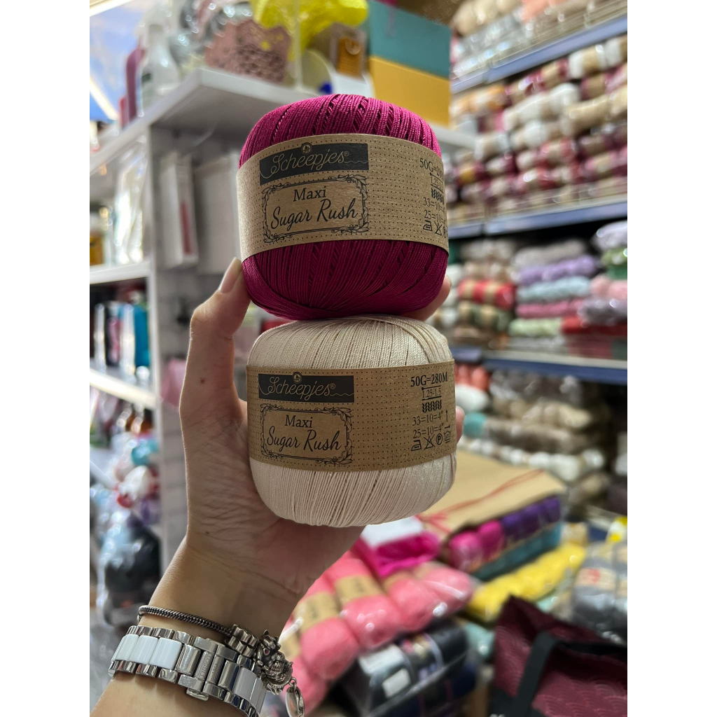 Sợi Scheepjes Maxi Sugar