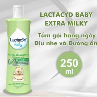 Sữa tắm chống rôm sảy Lactacyd Milky 250ml