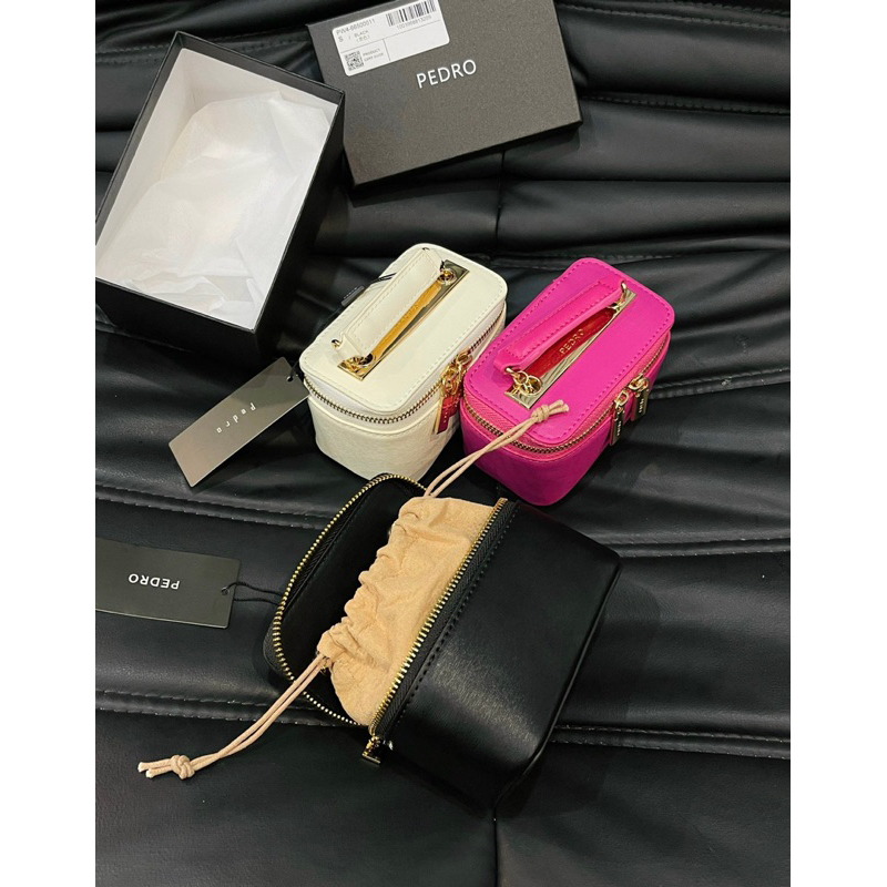 Cốp Pedro Leather Mini Vanity Case