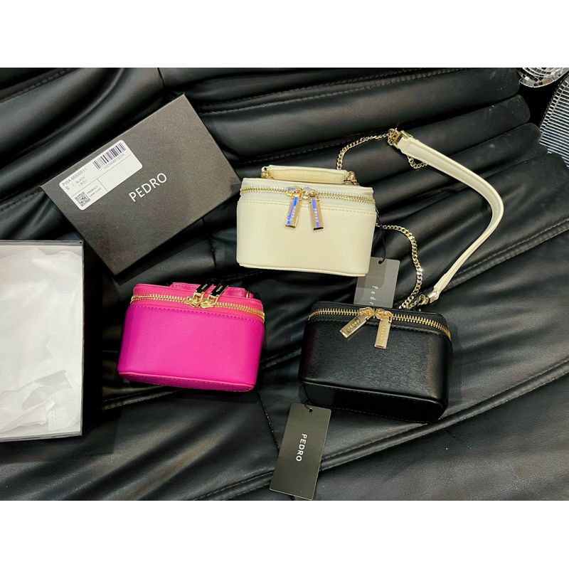 Cốp Pedro Leather Mini Vanity Case