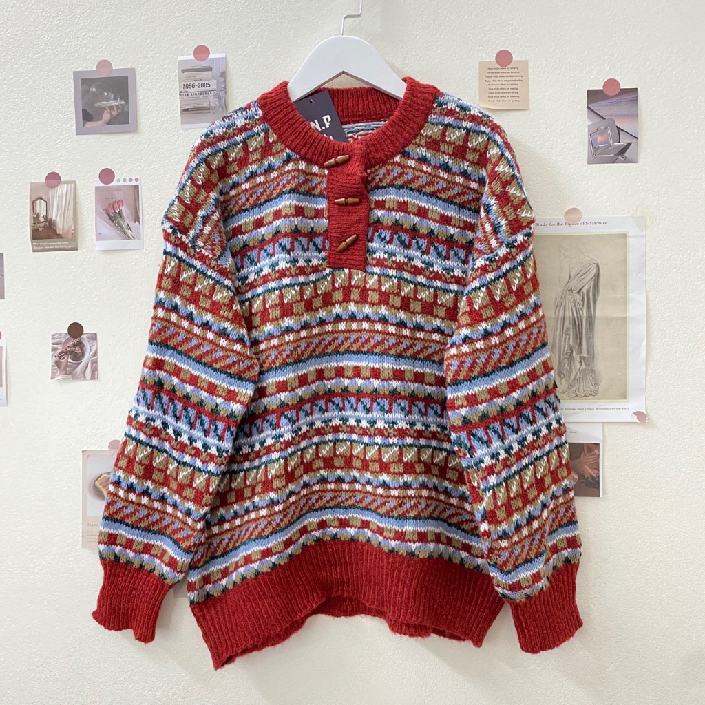 Áo len chui 2hand - Dày dặn mẫu mới