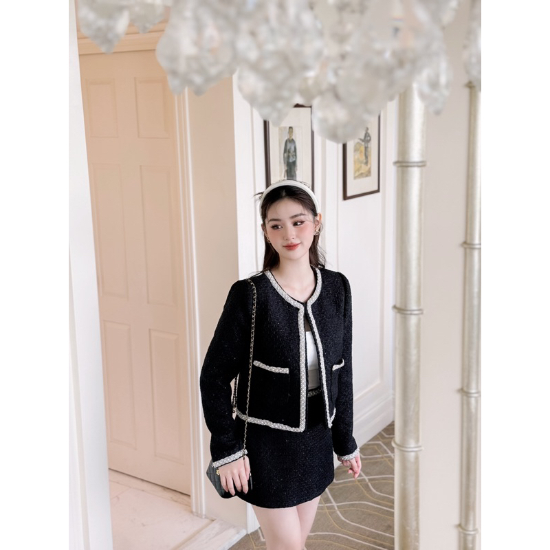 MIYEON TWEED JACKET - Set Áo khoác tweed thiết kế DTMBYTHAOMY