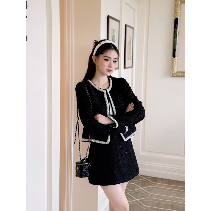 MIYEON TWEED JACKET - Set Áo khoác tweed thiết kế DTMBYTHAOMY